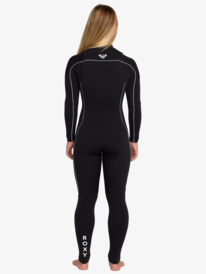 5 4/3 Elite Xtra Stretch - Chest Zip Wetsuit for Women Black 26BW213504 Roxy