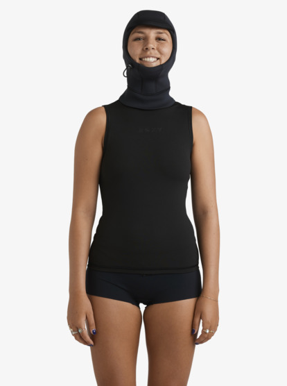 2mm Swell Natural - Hooded Vest for Women  26BW293501