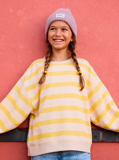 Little Things - Striped Sweatshirt for Girls 4-16  ERGFT04023