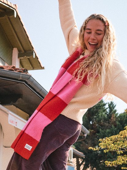 Forever Winter - Stripy Scarf for Women  ERJAA04414