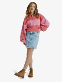 3 Rain Mini Skirt Beau Blue - Mini Denim Skirt for Women Blue ERJDK03038 Roxy