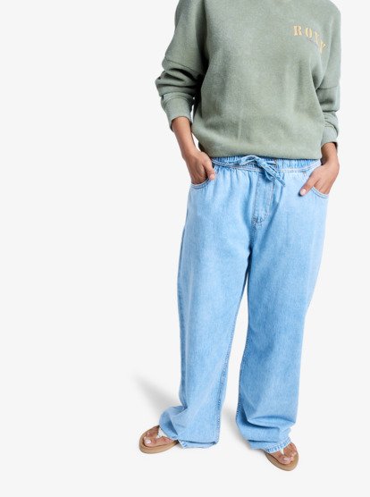 Stunning View Beau Blue - Relaxed Jeans for Women  ERJDP03313