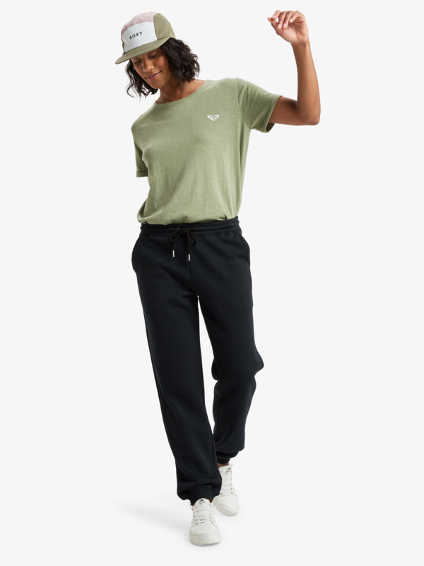 5 Surf Stoked Brushed - Joggers for Women Black ERJFB03491 Roxy