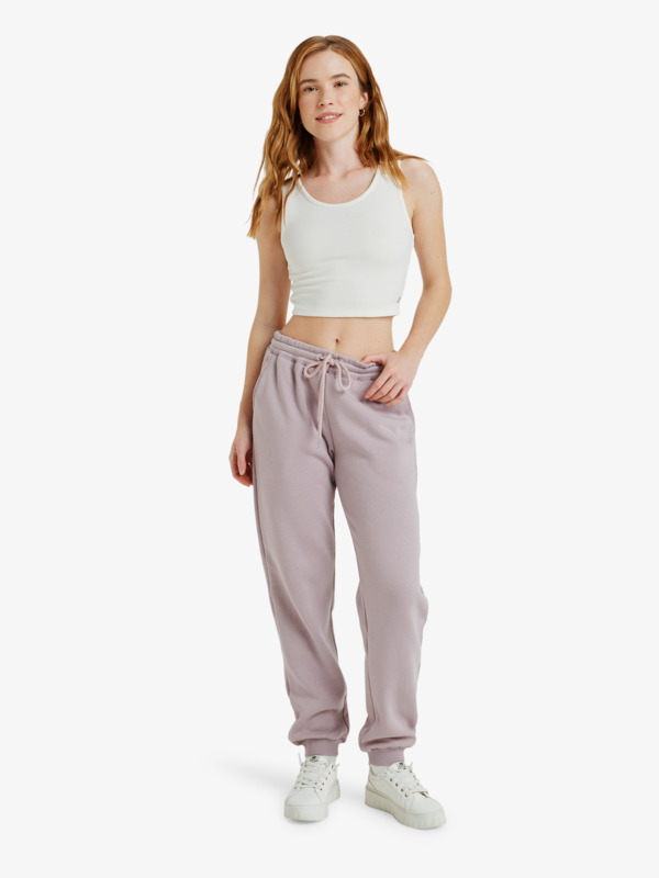 5 Surf Stoked Brushed - Joggers for Women Purple ERJFB03491 Roxy