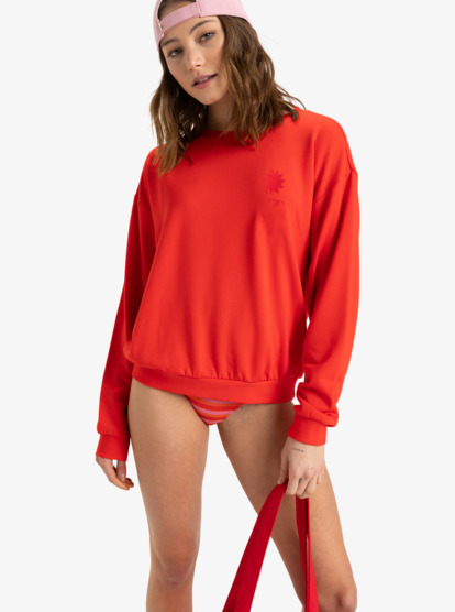 Surfing By Moonlight - Pullover Sweatshirt for Women  ERJFT04808