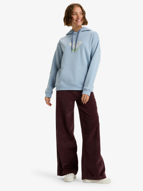 2 Surf Stoked Brushed Art - Hoodie for Women Blue ERJFT05020 Roxy