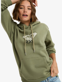 4 Surf Stoked Brushed Art - Hoodie for Women Green ERJFT05020 Roxy