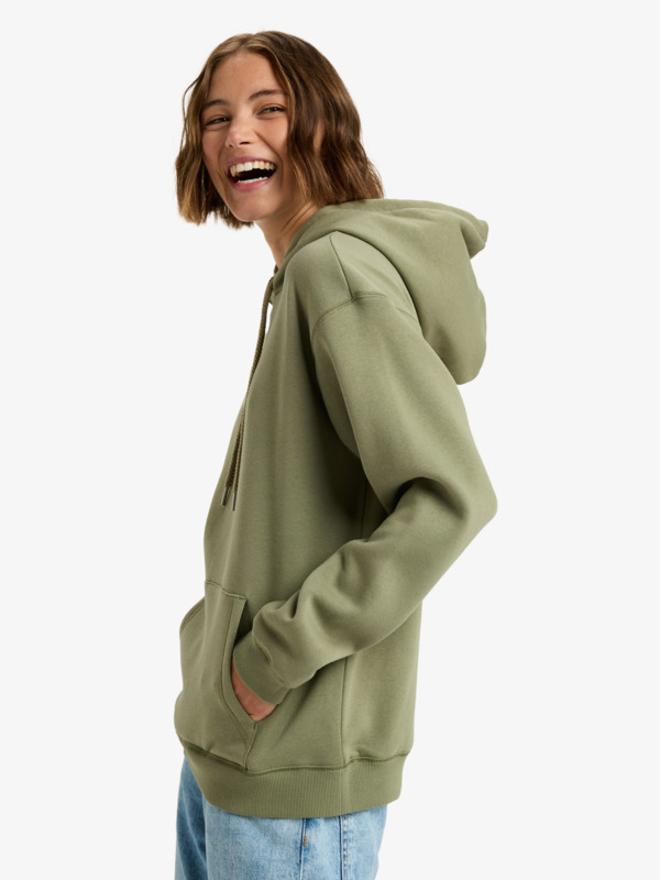 1 Surf Stoked Brushed Art - Hoodie for Women Green ERJFT05020 Roxy
