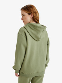 3 Surf Stoked Zipped Brushed - Zip Hoodie for Women Green ERJFT05022 Roxy