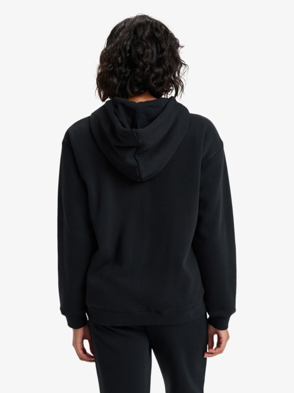 3 Surf Stoked Zipped Brushed - Zip Hoodie for Women Black ERJFT05022 Roxy