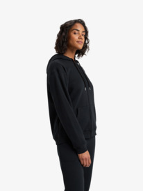 1 Surf Stoked Zipped Brushed - Zip Hoodie for Women Black ERJFT05022 Roxy