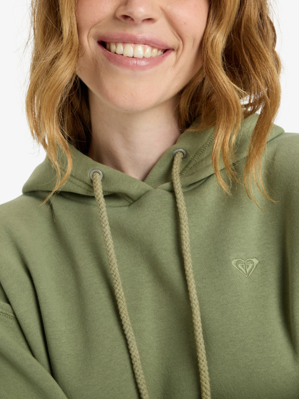 6 Surf Stoked Brushed - Hoodie for Women Green ERJFT05046 Roxy