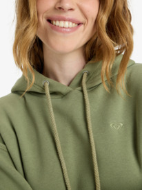 6 Surf Stoked Brushed - Hoodie for Women Green ERJFT05046 Roxy
