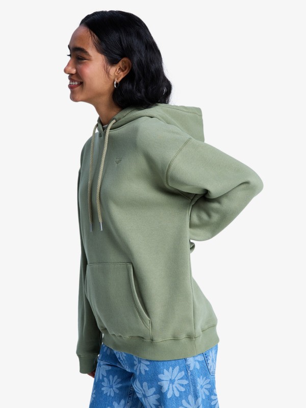 1 Surf Stoked Brushed - Hoodie for Women Green ERJFT05046 Roxy