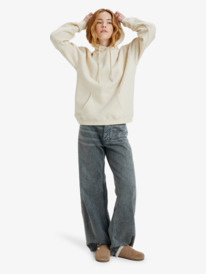 2 Surf Stoked Brushed - Hoodie for Women Beige ERJFT05046 Roxy
