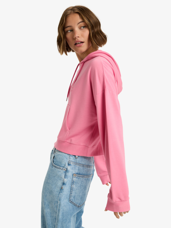 1 Surfing By Daylight - Hoodie for Women Pink ERJFT05047 Roxy