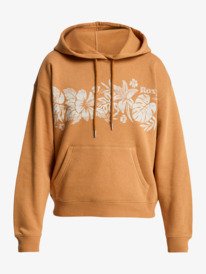 7 Perfect Place - Relaxed Hoodie for Women Brown ERJFT05049 Roxy