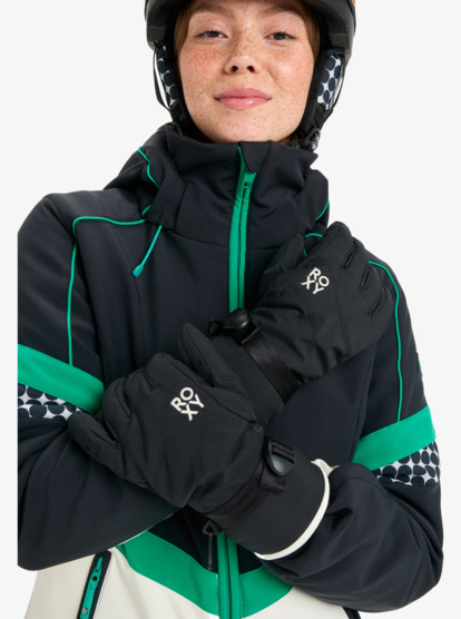 Roxy Jetty Solid - Technical Snow Gloves for Women  ERJHN03267