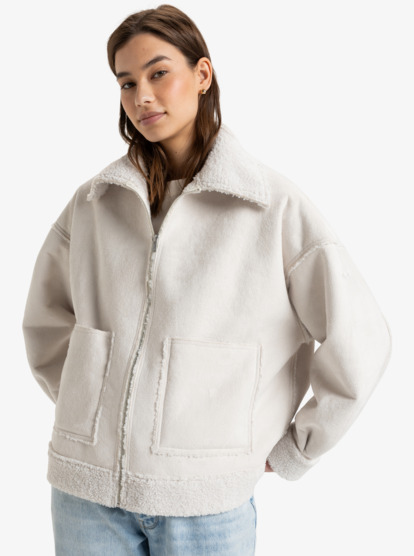 True Romance - Sherpa Jacket for Women  ERJJK03620