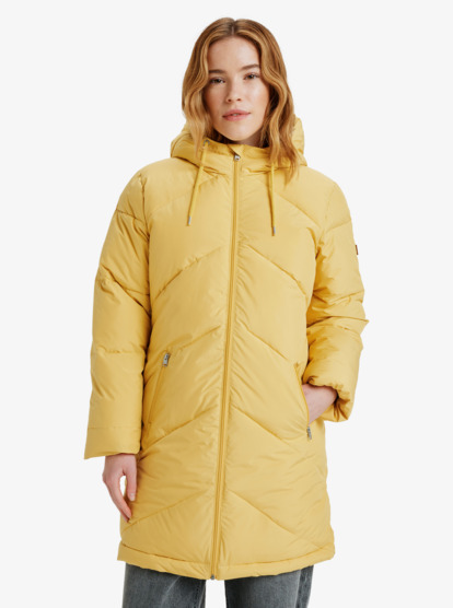 Better Weather - Long Hooded Puffa Jacket for Women  ERJJK03634