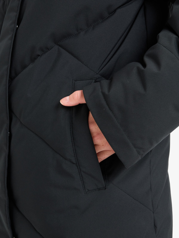 8 Ellie 5K - Cold Weather Jacket for Women Black ERJJK03653 Roxy