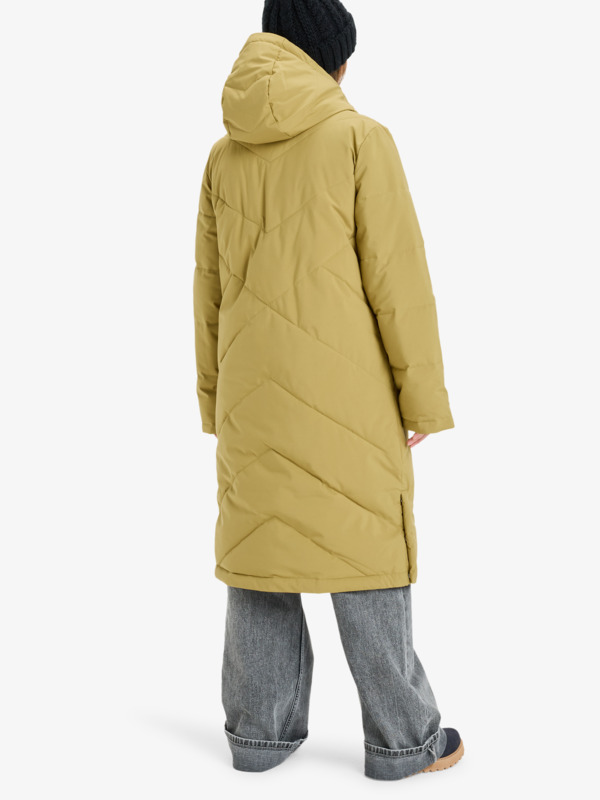 3 Ellie 5K - Cold Weather Jacket for Women Beige ERJJK03653 Roxy