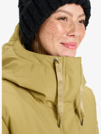 5 Ellie 5K - Cold Weather Jacket for Women Beige ERJJK03653 Roxy
