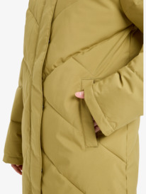 6 Ellie 5K - Cold Weather Jacket for Women Beige ERJJK03653 Roxy