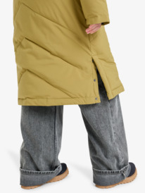 8 Ellie 5K - Cold Weather Jacket for Women Beige ERJJK03653 Roxy