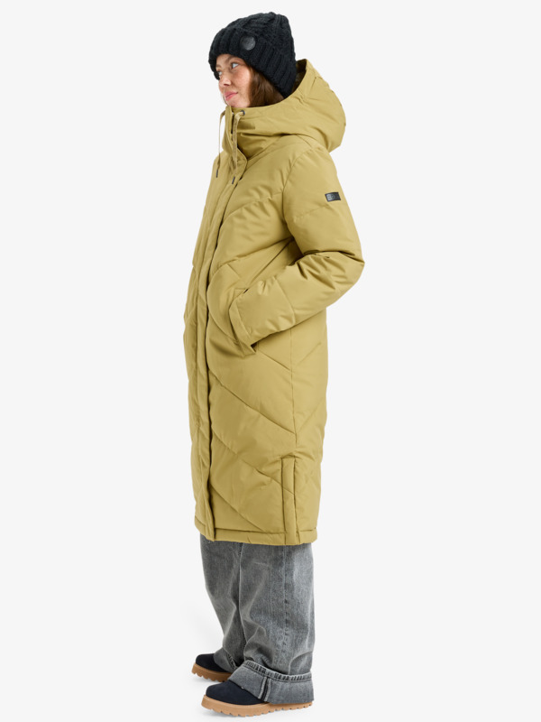 1 Ellie 5K - Cold Weather Jacket for Women Beige ERJJK03653 Roxy
