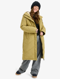 2 Ellie 5K - Cold Weather Jacket for Women Beige ERJJK03653 Roxy