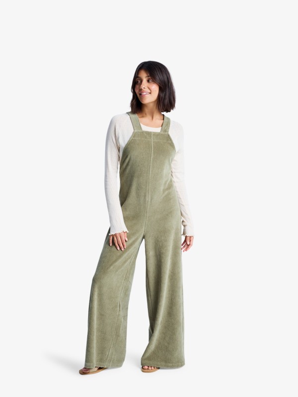 2 Best Daze - Dungarees for Women Green ERJKO03009 Roxy
