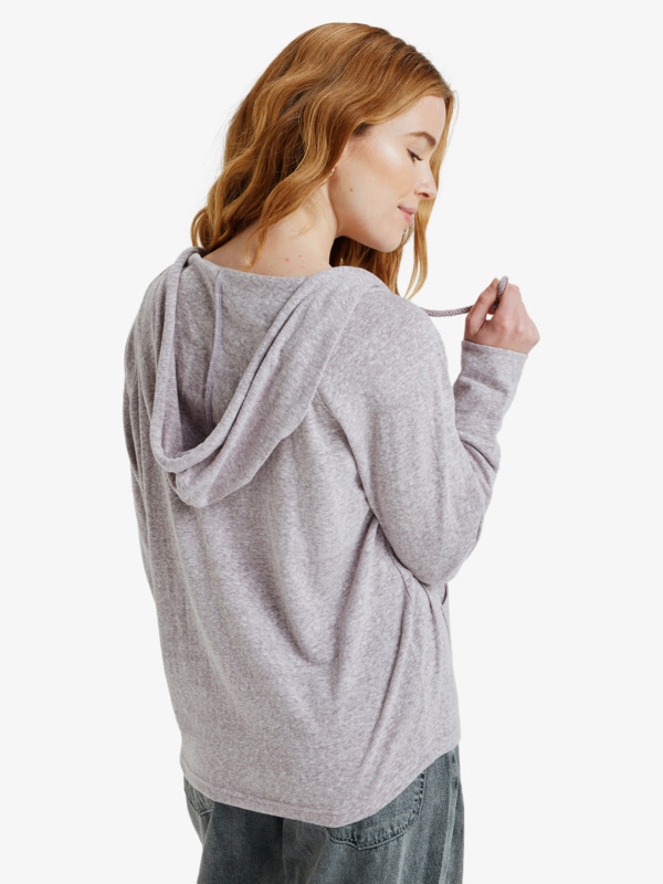 3 Destination Surf - Hoodie for Women Purple ERJKT04187 Roxy