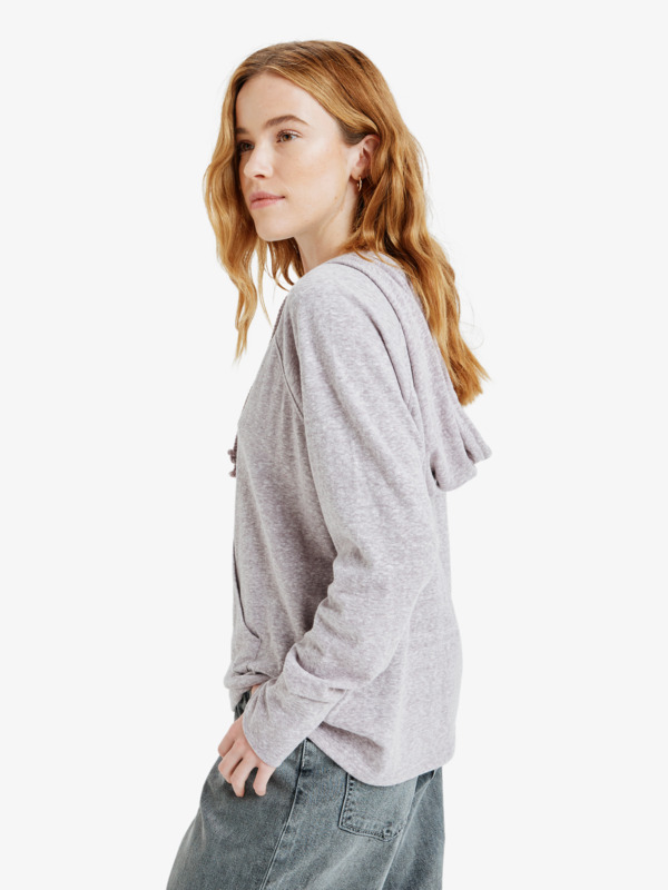 1 Destination Surf - Hoodie for Women Purple ERJKT04187 Roxy