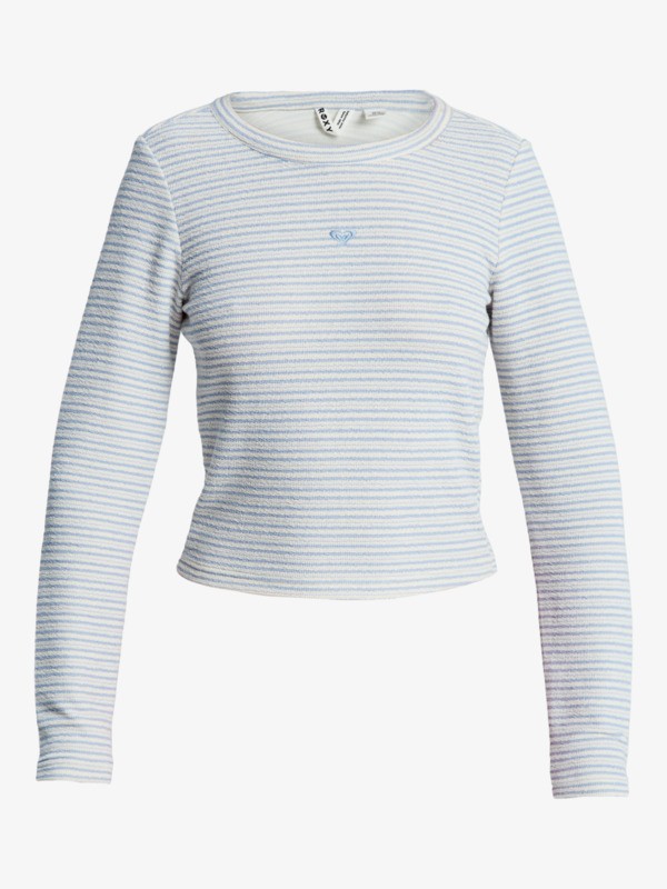 6 Spellbound Stripes - Striped T-Shirt for Women White ERJKT04332 Roxy