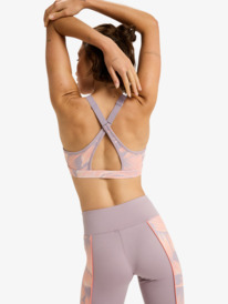 3 Everyday Flow Pt - Sports Bra for Women Purple ERJKT04338 Roxy