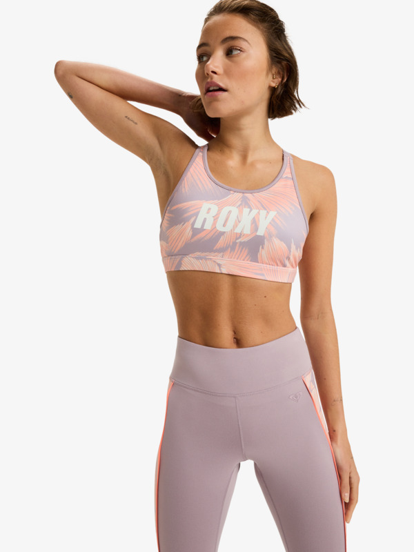 0 Everyday Flow Pt - Sports Bra for Women Purple ERJKT04338 Roxy