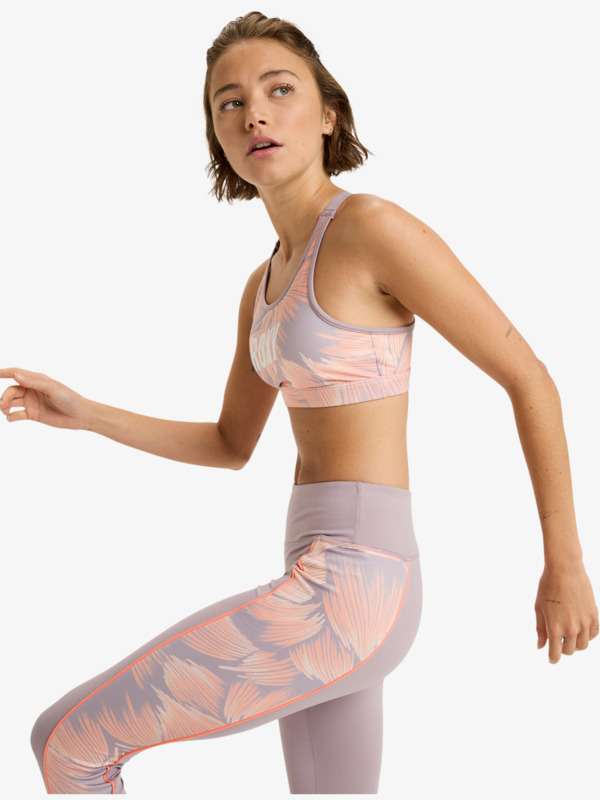 1 Everyday Flow Pt - Sports Bra for Women Purple ERJKT04338 Roxy