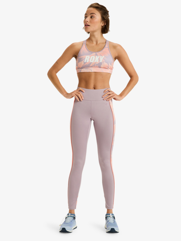 2 Everyday Flow Pt - Sports Bra for Women Purple ERJKT04338 Roxy