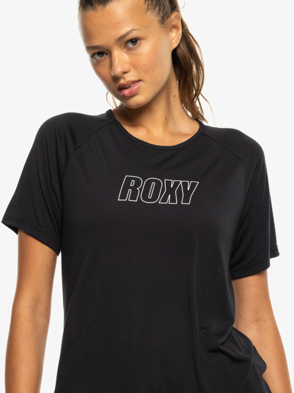 2 Everyday Flow - Technical T-Shirt for Women Black ERJKT04339 Roxy