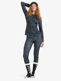 2 Daybreak Brushed - Technical Base Layer for Women Black ERJLW03056 Roxy