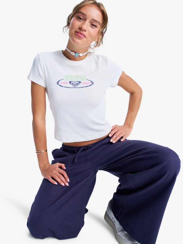 5 Lekeitio Break Mid - Easy Wear Lightweight Trousers for Women Blue ERJNP03545 Roxy