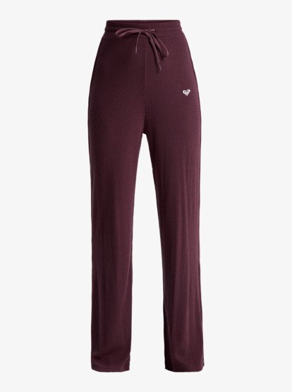 Rise & Vibe New Rib Wide Leg - Sport Trousers for Women  ERJNP03673