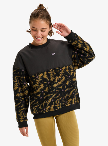 Waves Of Warmth Layered - Sport Polar Fleece for Women  ERJPF03217