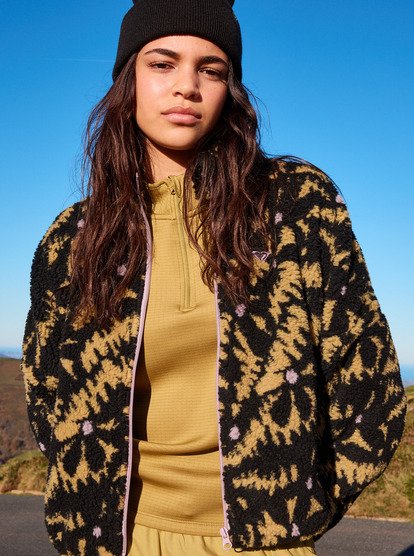 Boundless Spirit Zippered - Sherpa Jacket for Women  ERJPF03220