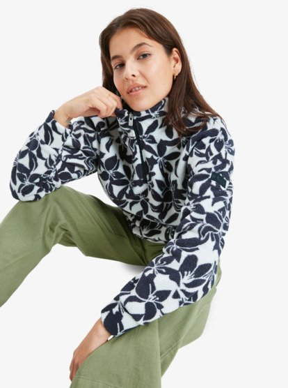 Live Out Loud - Half Zip Regular Fleece for Women  ERJPF03233