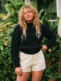 0 Coming Home - Crew Neck Jumper for Women Black ERJSW03666 Roxy
