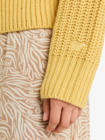 5 Coming Home - Crew Neck Jumper for Women Yellow ERJSW03666 Roxy