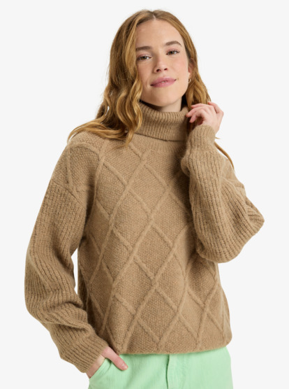 Picture Moment - Turtle Neck Jumper for Women  ERJSW03667