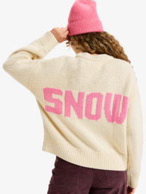 7 Exploring Heart - Crew Neck Jumper for Women Beige ERJSW03674 Roxy